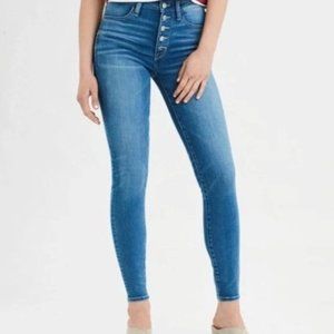 AE | Super High Rise Button Fly Jeans